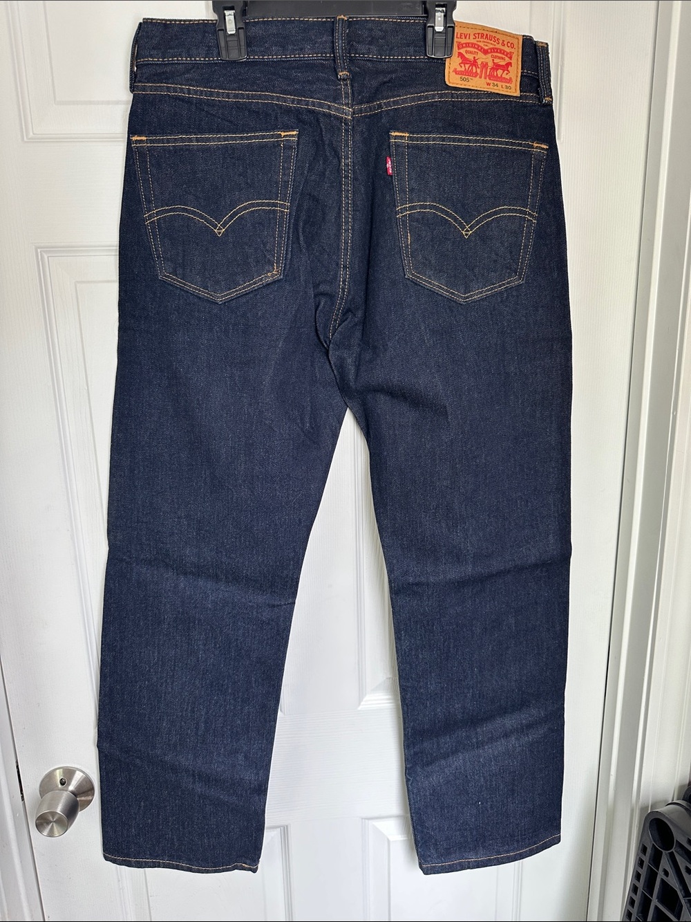 Levi's Men's Indigo Straight-Leg Jeans